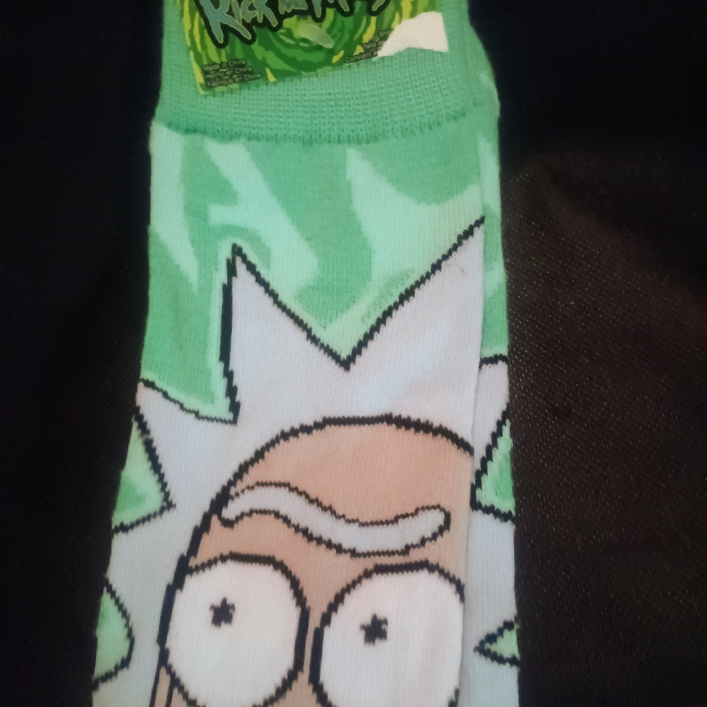 Rick And Morty Men's Crew Socks